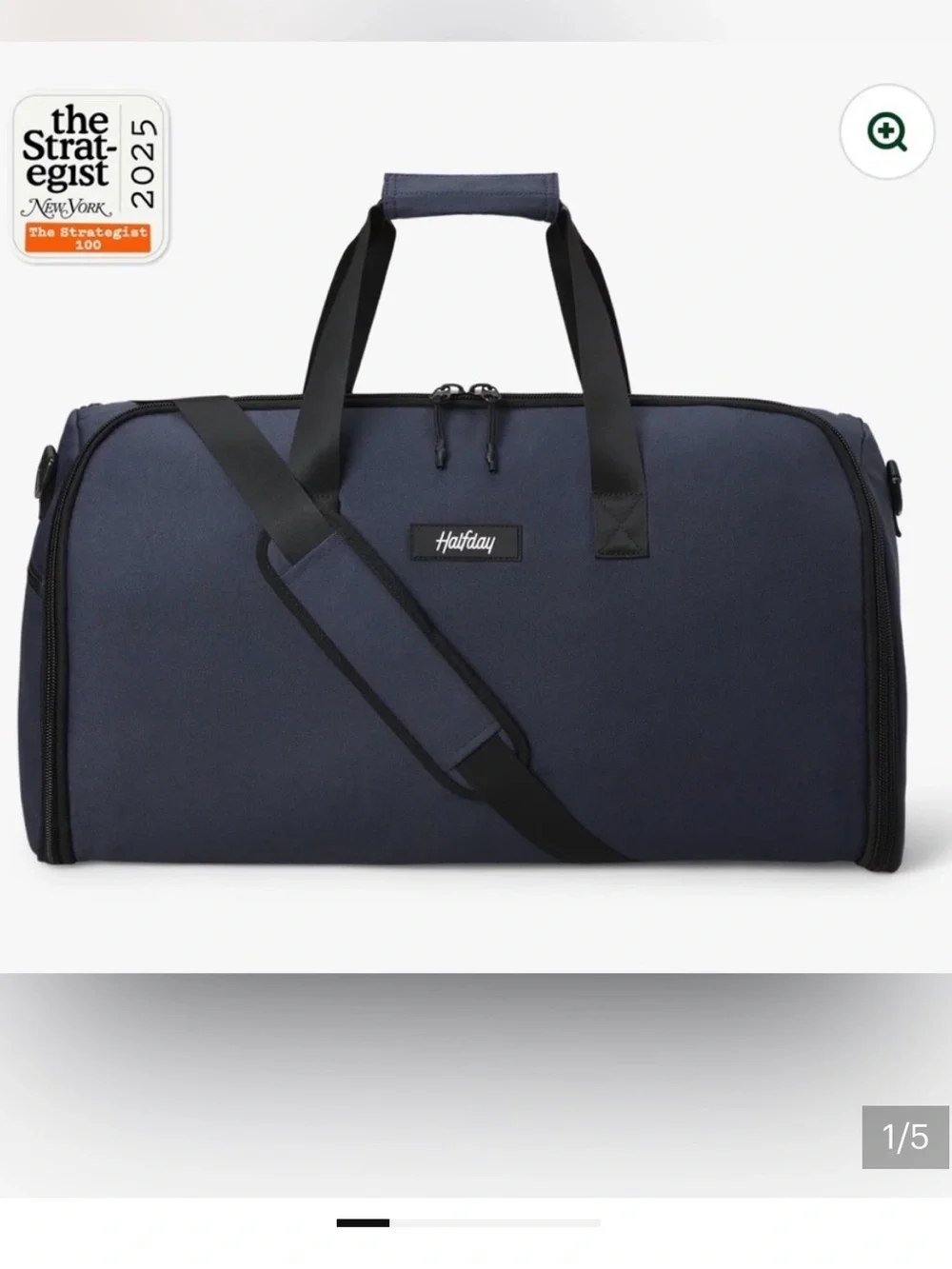 Halfday garment duffel bag